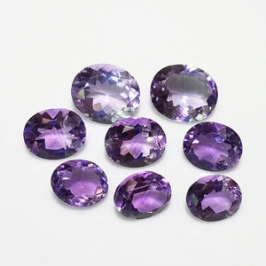 Oval Amethyst Loose Gemstone Parcel ~35ctw (8)